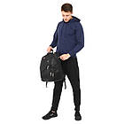 Рюкзак міський офісний Zelart Grissom 8810 обсяг 24 літри Black-Grey, фото 8