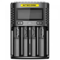 Зарядний пристрій для акумуляторів Nitecore Digicharger UMS4 (4 channels, LCD, Li-ion, IMR, Ni-Mh, Ni-Cd, 4A)