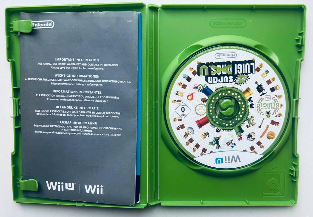 New Super Luigi U, Б/У, английская версия диск Nintendo Wii U (ID
