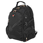 Рюкзак міський офісний Zelart Grissom 6605 обсяг 24 літри Black, фото 2