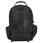 Рюкзак міський офісний Zelart Grissom 6605 обсяг 24 літри Black-Grey, фото 4