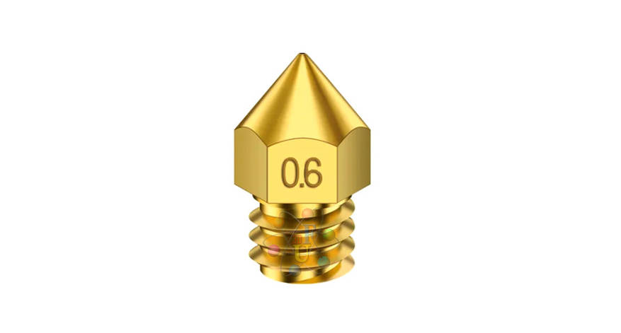 Сопло MK8 0,6 мм для 3D-принтера, фото 1