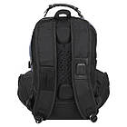 Рюкзак міський офісний Zelart Grissom 8815 обсяг 24 літри Black-Grey, фото 2