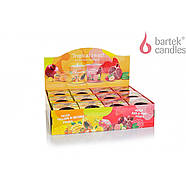 Свічки ароматизовані в склянці Bartek Tropical Twist 115 g, фото 3