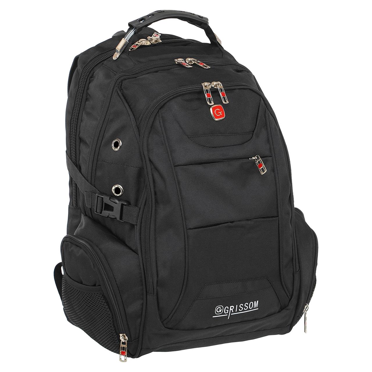 Рюкзак міський офісний Zelart Grissom 1906 обсяг 24 літри Black, фото 1