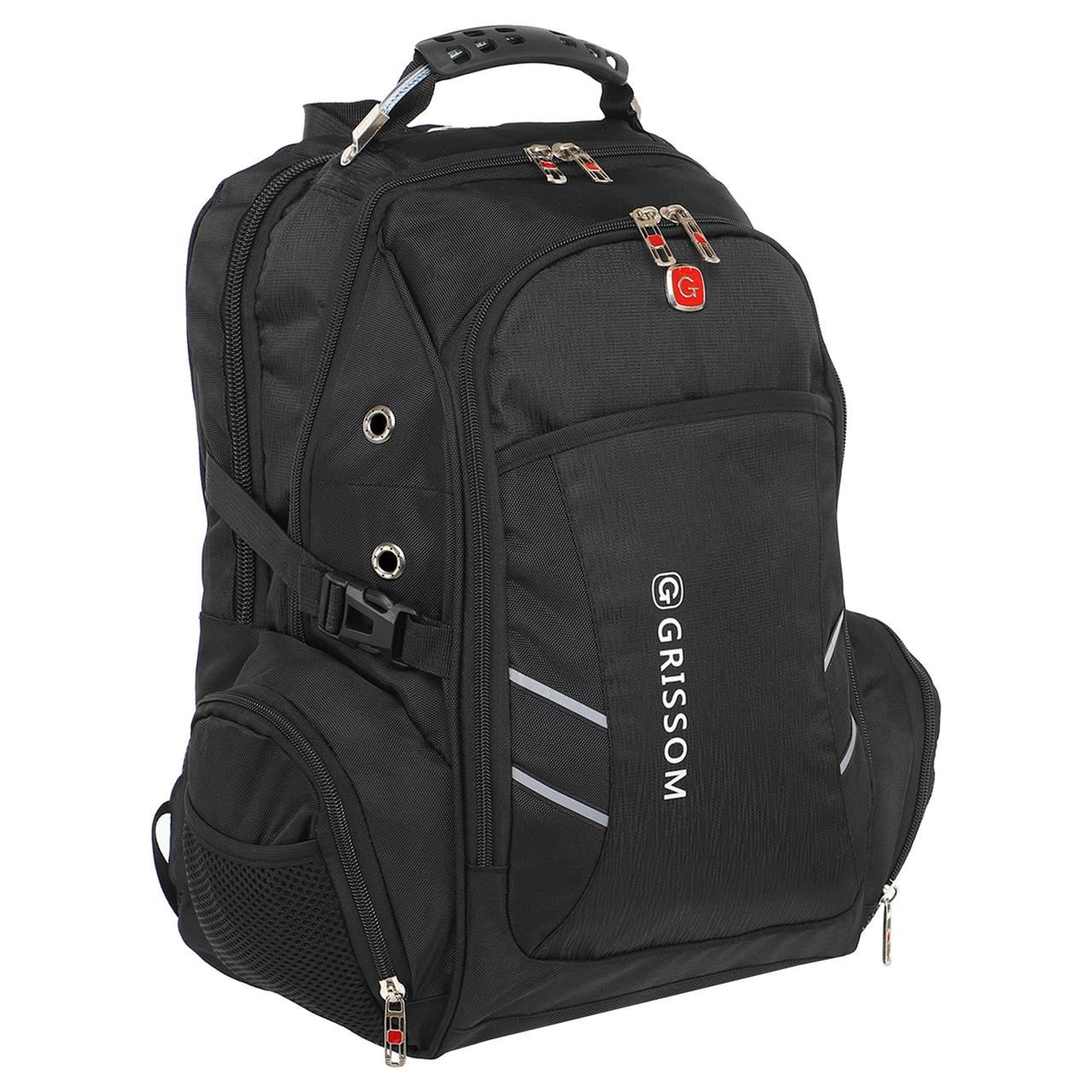 Рюкзак міський офісний Zelart Grissom 1905 обсяг 24 літри Black, фото 1