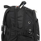 Рюкзак міський офісний Zelart Grissom 1905 обсяг 24 літри Black, фото 5