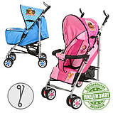 Дитяча коляска Маша і Ведмідь MM 0065-1P (Рожева), фото 5