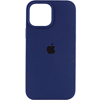 Накладка Silicone Case Full iPhone 15, Deep navy