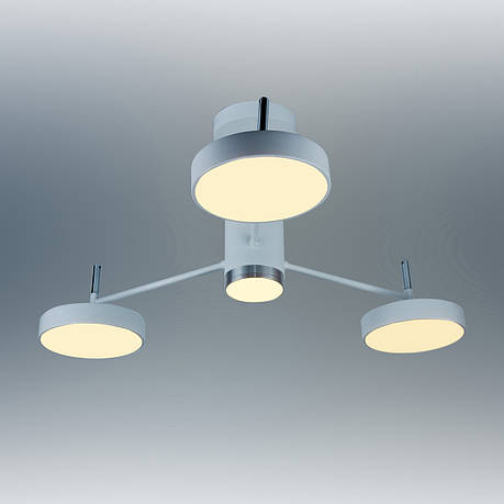 Люстра стельова, світильник стельовий білий Sunlight N4192/3, фото 1