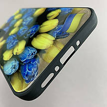 Чохол для Samsung Galaxy A34 5G (A346E) чохол з тюльпанами із захистом камери на самсунг а34 5г чорний q7k, фото 6