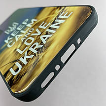 Чохол для Samsung Galaxy A34 5G (A346E) чохол Love Ukraine із захистом камери на самсунг а34 5г чорний q7k, фото 6