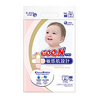 Подгузники GOO.N Plus для детей 6-11 кг (размер М, на липучках, унисекс, 56 шт)