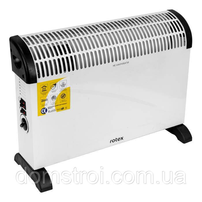 Обігрівач електричний конвектор ROTEX RCX201-H 2000Вт