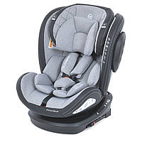 Автокрісло ME 1045 EVOLUTION 2 360⁰ Royal Gray (1шт) дитяче,група 0!/1-2-3,isofix, поворот 360⁰,сірий