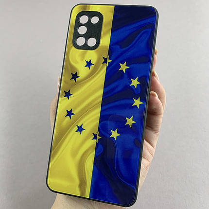 Чохол для Samsung Galaxy A31 чохол Україна ЄС із захистом камери на телефон самсунг а31 чорний q7k, фото 1