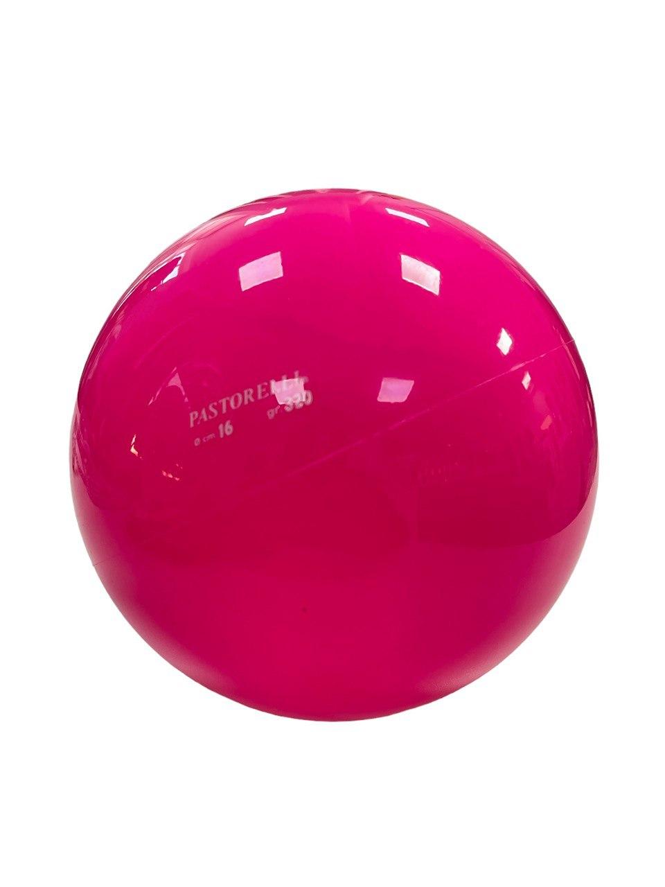Мяч Pastorelli цв. Rosa Fluo 16 см