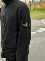 ТОП КОФТА! Мужская флисовая мега качественная фото Stone Island