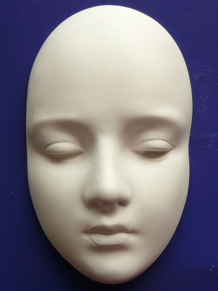 Фігурка маска, 14,5*9*4 см., гіпсова, (m10101)