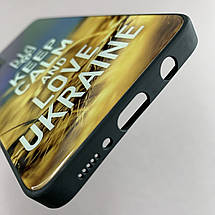 Чохол для Samsung Galaxy A51 чохол Love Ukraine із захистом камери на телефон самсунг а51 чорний q7k, фото 6