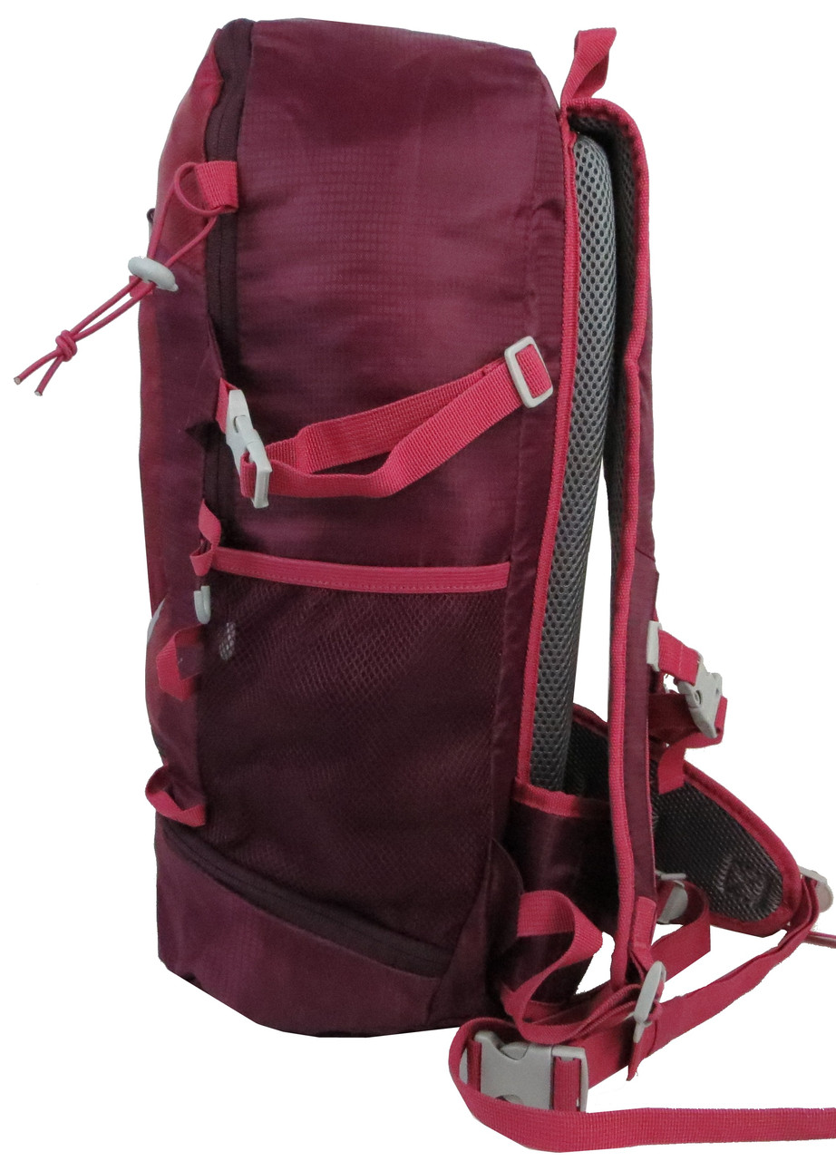 Рюкзак спортивный производный рюкзак с дождевиком 30L Rocktrail IAN389063 бордовый Shopy Рюкзак спортивний - фото 7 - id-p2029308819