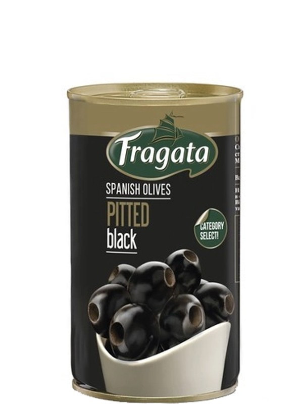 Оливки чорні без кісточки , Fragata, 350г