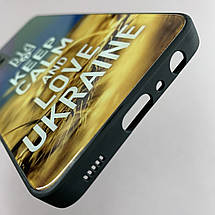 Чохол для Samsung Galaxy A32 4G (A325F) чохол Love Ukraine із захистом камери на самсунг а32 4г чорний q7k, фото 6