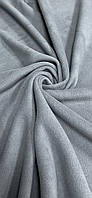 Ткань Флис серый- плотность 320 Турция (качество высокое!)
