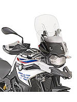 Регулируемое ветровое стекло Kappa Airflow для BMW F 750 GS (18-) прозрачное [фитинг в комплекте].