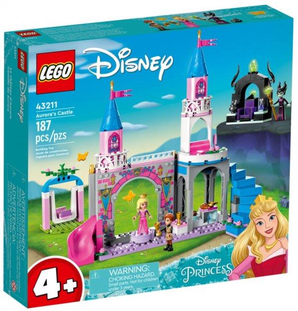 Конструктор Лего Дісней Принцеси Замок Аврори Lego DisneyPrincess Aurora's Castle 43211