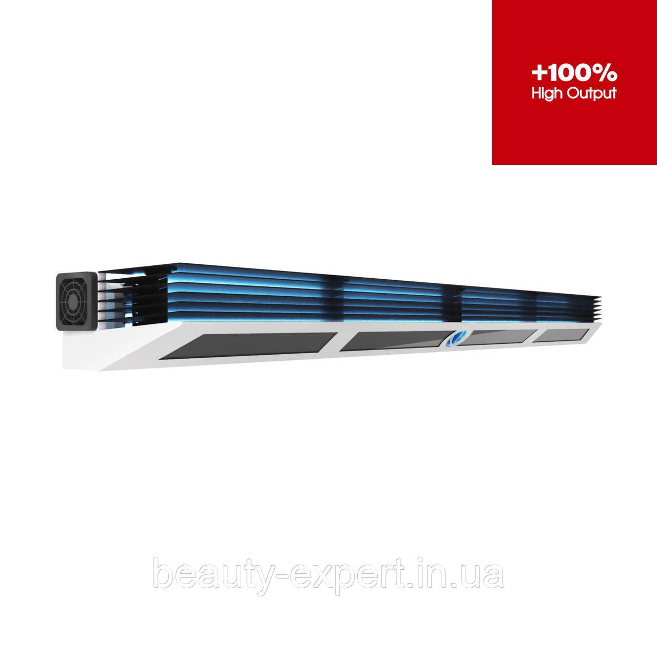 Екранований бактерицидний опромінювач із жалюзі BactoSfera EKRAN Jalousie 55 FAN +100%