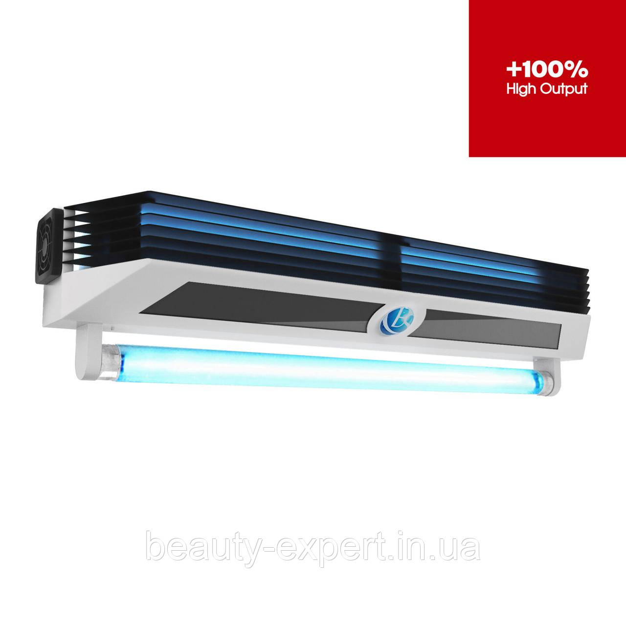 Екранований бактерицидний опромінювач із жалюзі BactoSfera EKRAN Jalousie 25x2 FAN +100%