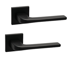 Ручки для дверей SAFITA Comfy HS LT MB чорний матовий (на міжкімнатні та вхідні двері)