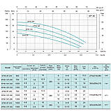 Циркуляційний насос SHIMGE XP40-18F-250, фланець, Qmax 250л/хв, 1,3 кВт, фото 2