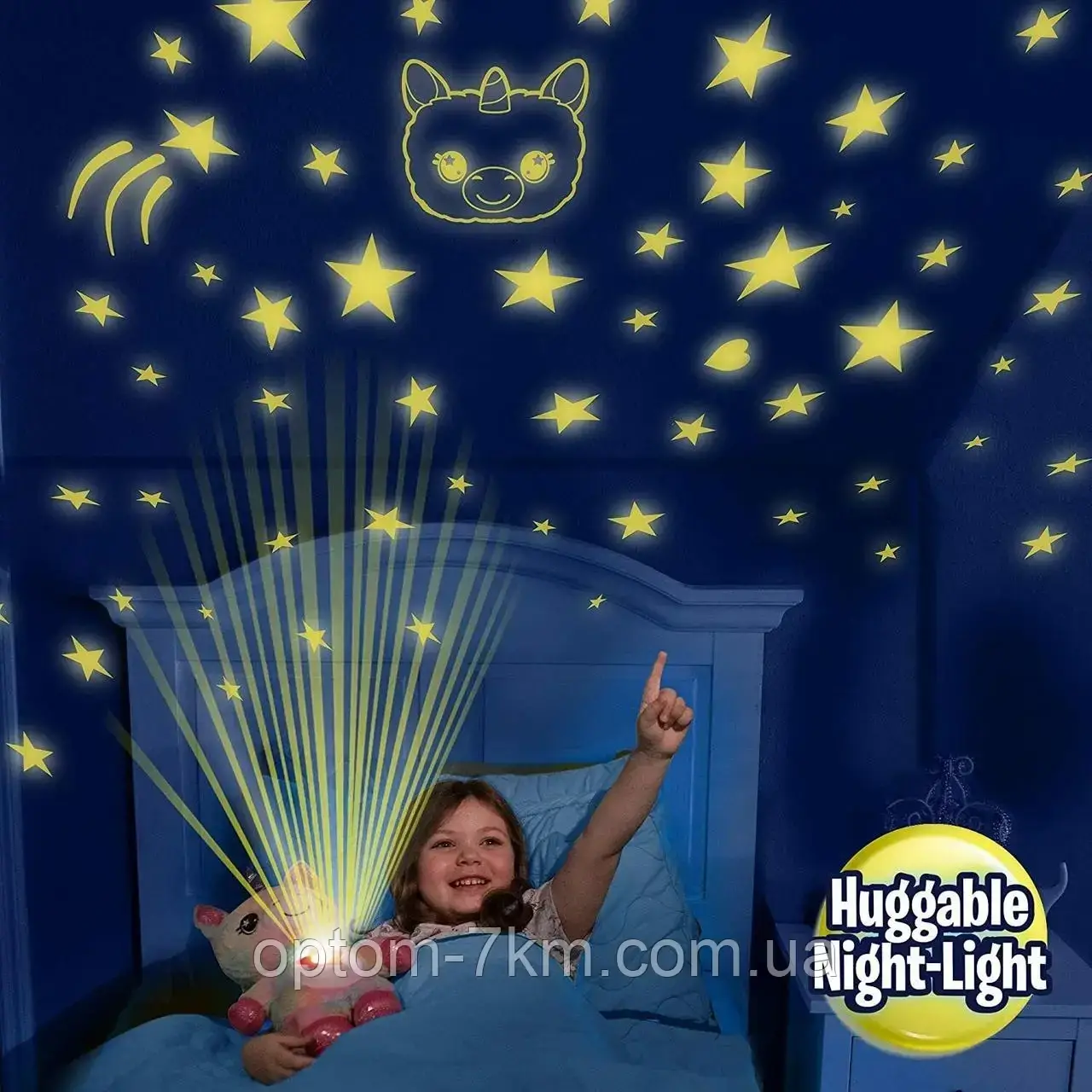 Мягкая детская игрушка ночник-проектор звездного неба Star Bellу Dream Lites Puppy DT - фото 8 - id-p1510751615