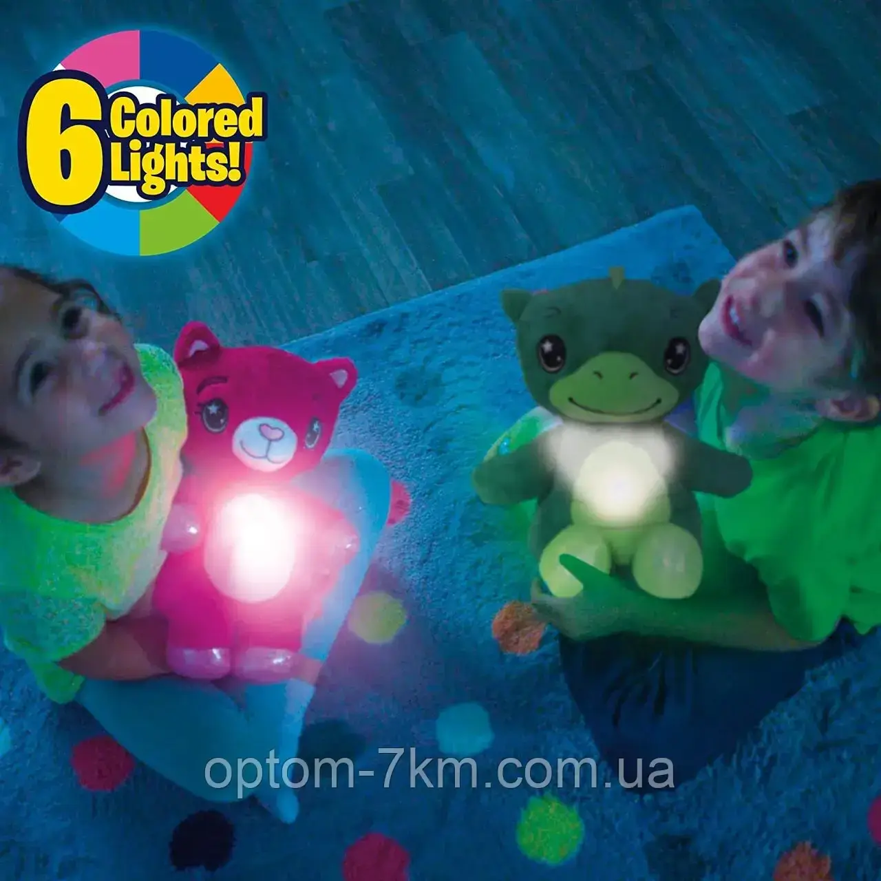 Мягкая детская игрушка ночник-проектор звездного неба Star Bellу Dream Lites Puppy DT - фото 9 - id-p1510751615