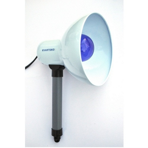Ручной инфракрасный облучатель КВАРЦ-ИК-СЛ-Р (60 Вт),синяя лампа - фото 1 - id-p362345420