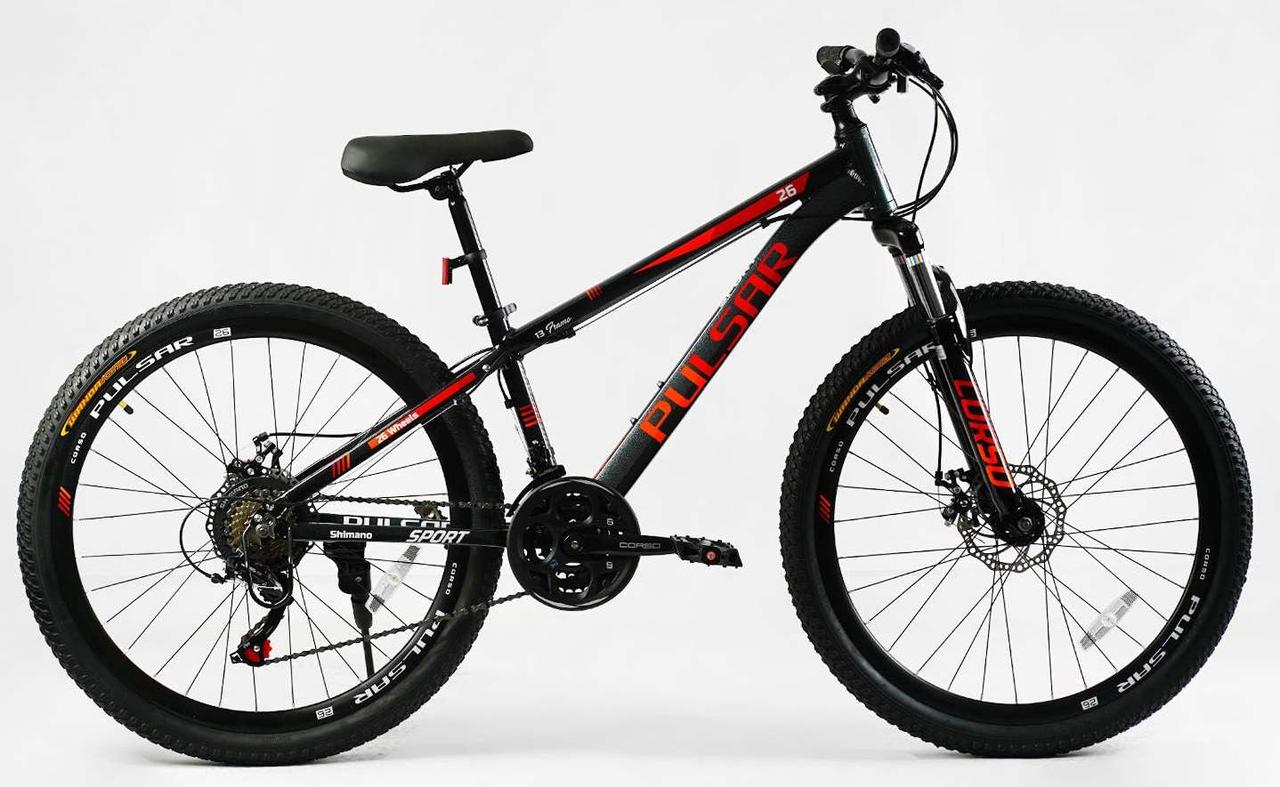 Велосипед гірський CORSO PULSAR PL-26707 26"