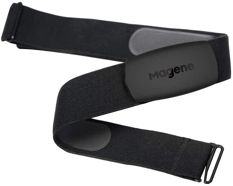 Монітор серцевого ритму Magene, нагрудний датчик пульсу Bluetooth BLE 4.0 і ANT+ для Garmin <unk> Polar <unk> Bryton