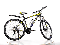 Гірський велосипед Hammer-26 Shimano Колеса 26 дюймів Рама 17 Чорно-жовтий