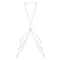 Цепочка для тела Bijoux Indiscrets Magnifique 8 Body Chain - Silver, украшение для тела at