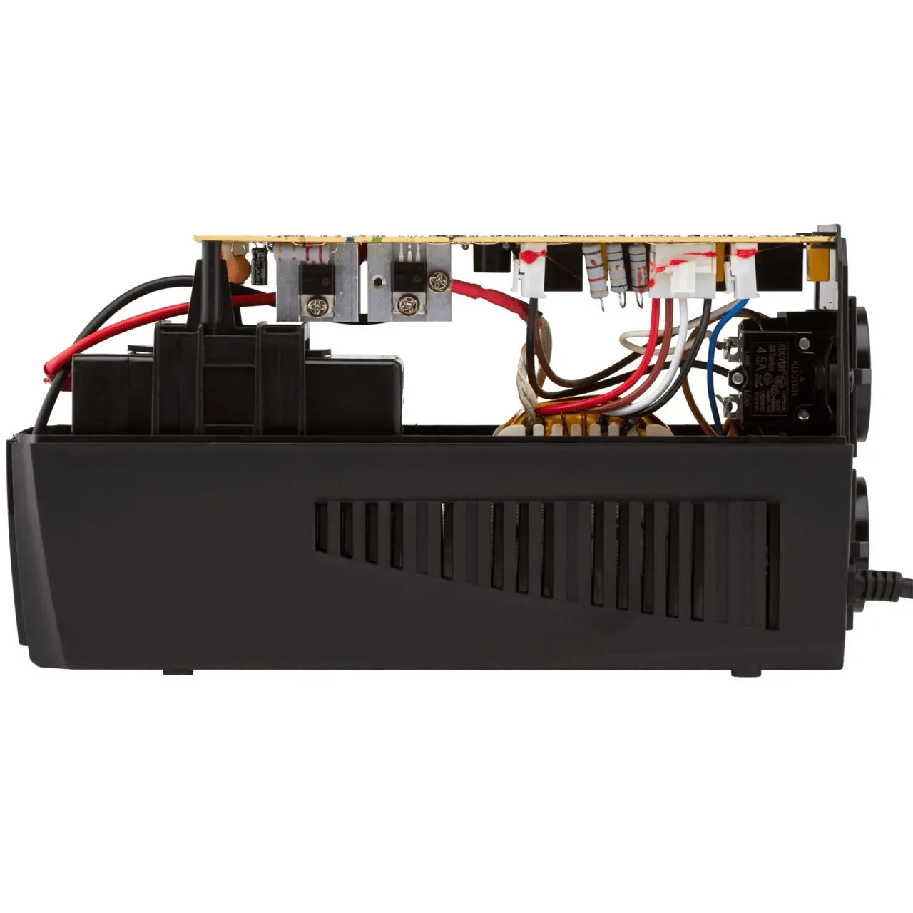Бесперебойник для котла ИБП LogicPower LPM-525VA-P, Lin.int., AVR, 2 x євро, пластик Стабилизаторы напряжения - фото 8 - id-p2029440060