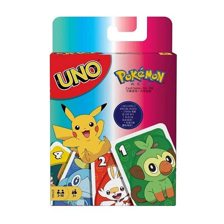 Настільна гра Uno Pokemon (Уно: Покемони), фото 1