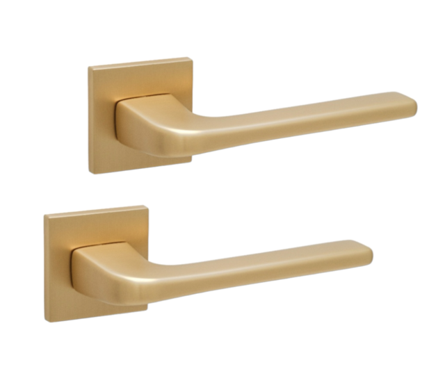 Дверні ручки Safita COMFY HS MG матове золото, фото 1