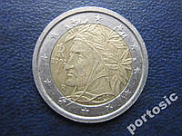 Монета 2 евро Италия 2002
