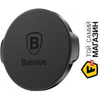 Автодержатель для телефона на торпеду Baseus Small Ears Series Magnetic Suction Flat Bracket Black (SUER-C01)