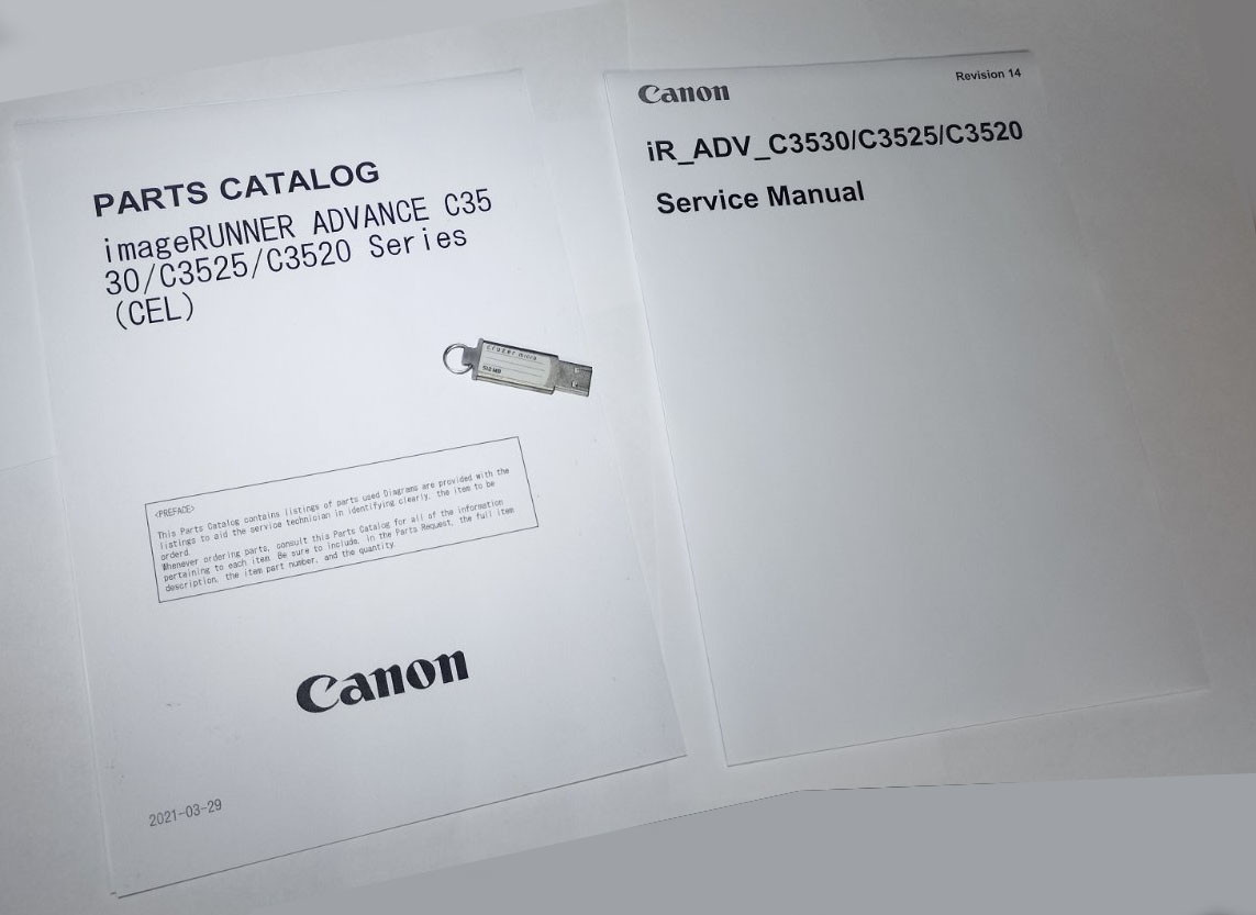 Сервісна документація Canon iR ADV C3525 (Service Manual, PARTS CATALOG), фото 1