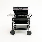 Мініатюра Барбекю 8*5.5*8 см Чорний, фото 2