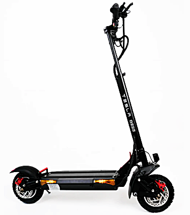 Електросамокат Scooter Tesla 8000" 1600 W, 48V 18000 Ah Двомоторний