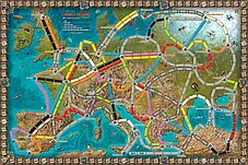 Настільна гра Ticket to Ride: Європа. Ювілейне видання (російською), фото 4